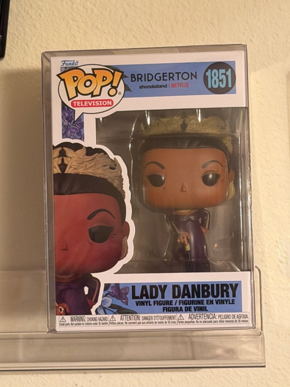 Funko Bridgerton Lady Danbury Pop! Figure - Purple and Gold Accents